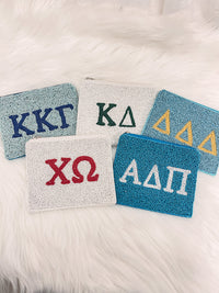 Sorority Beaded Pouches