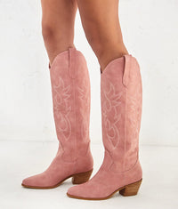 Urson Boots - Brushed Pink