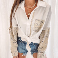 Bandana Button Up