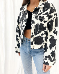 Cowprint Jacket