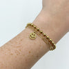 Beaded Smiley Face Bracelet