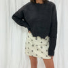 Cord Star Mini Skirt