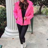 Barbie Pink Puffer Jacket