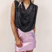 Jaclyn Sequin Top