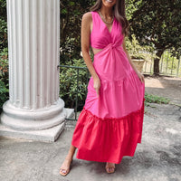 Fuchsia Maxi Dress