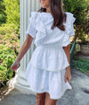 London Ruffle Dress