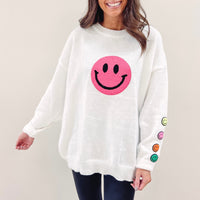 Happy Patch Sweater