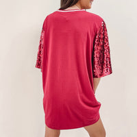 Sparkle Jersey - Crimson A