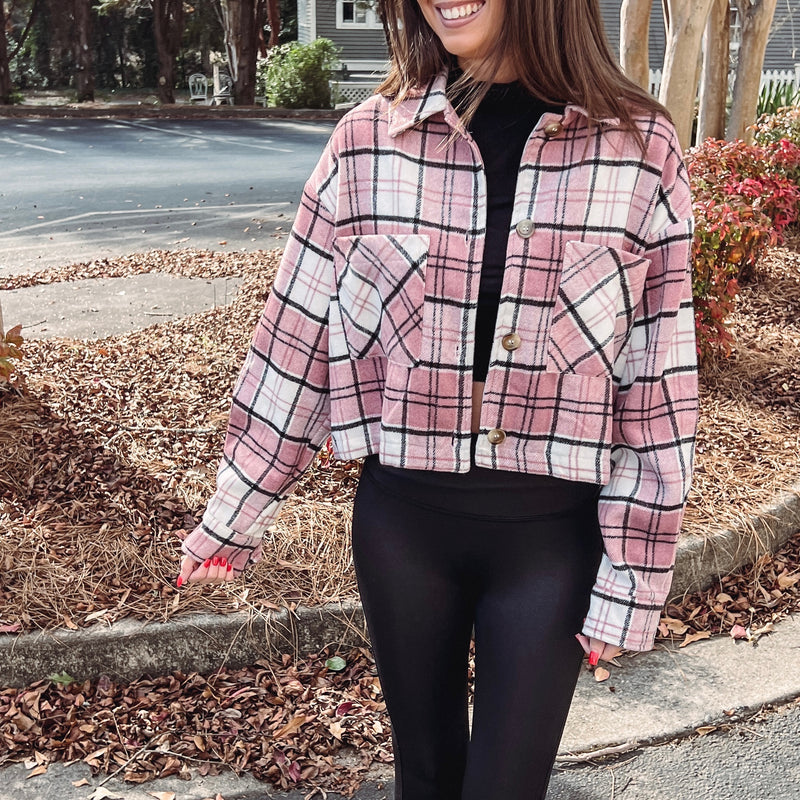 Rylee Pink Flannel