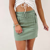 Jovie Olive Skirt