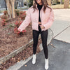 Light Pink Puffer Jacket