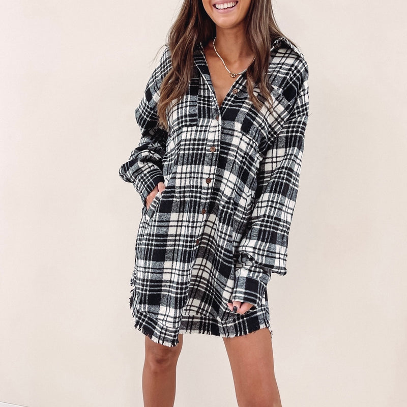 Briley Flannel Dress