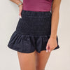 Laken Smocked Shorts