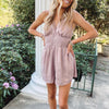 Morgan Taupe Romper