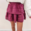 Milan Skirt - Burgundy