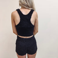 Comfy Lounge Tank - Black