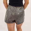 Olive Snakeprint Skort