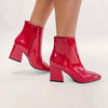 Ruby Red Booties