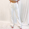 White Flower Jeans