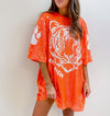 Tiger Sparkle Jersey - Clemson Orange