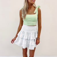 Kimmie Smocked Skirt