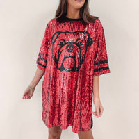 Sparkle Jersey - Red Bulldog