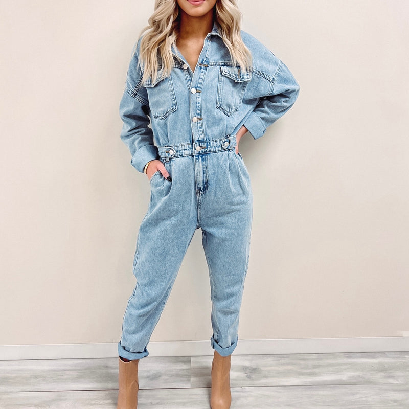 Jessie Denim Jumpsuit