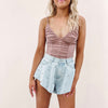 Rhinestone Flutter Shorts