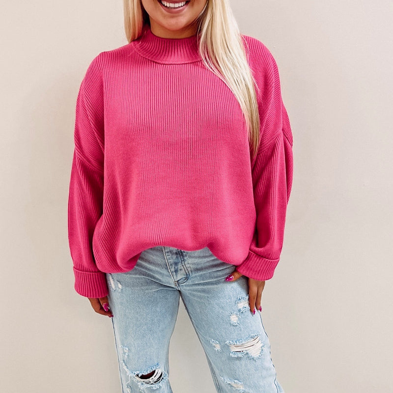 Lucy Pink Sweater