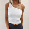 One Shoulder Seamless Tank