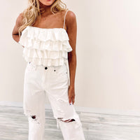 Bethany Ruffle Top