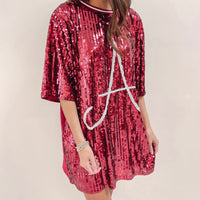 Sparkle Jersey - Crimson A