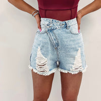 Asymmetric Distressed Shorts