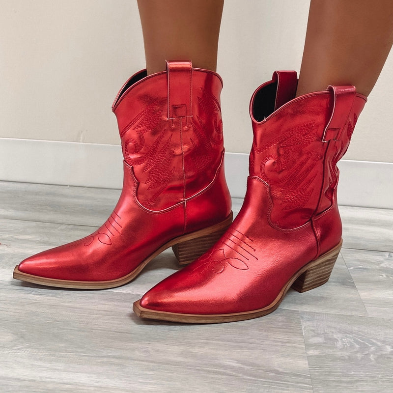 Zahara Red Boots