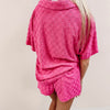 Pink Terry Cloth Lounge Set