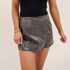 Olive Snakeprint Skort