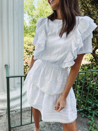 London Ruffle Dress