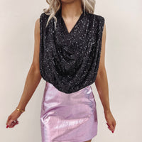 Jaclyn Sequin Top