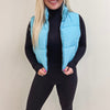 Blue Puffer Vest