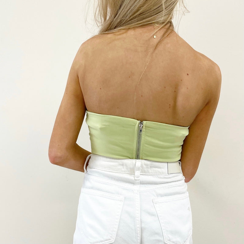 Lime Corset Top