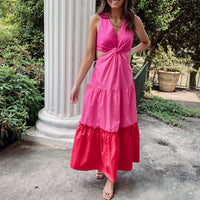 Fuchsia Maxi Dress