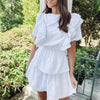 London Ruffle Dress