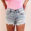 Charlie Mid-Rise Denim Shorts