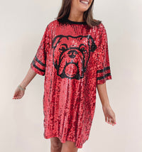 Sparkle Jersey - Red Bulldog