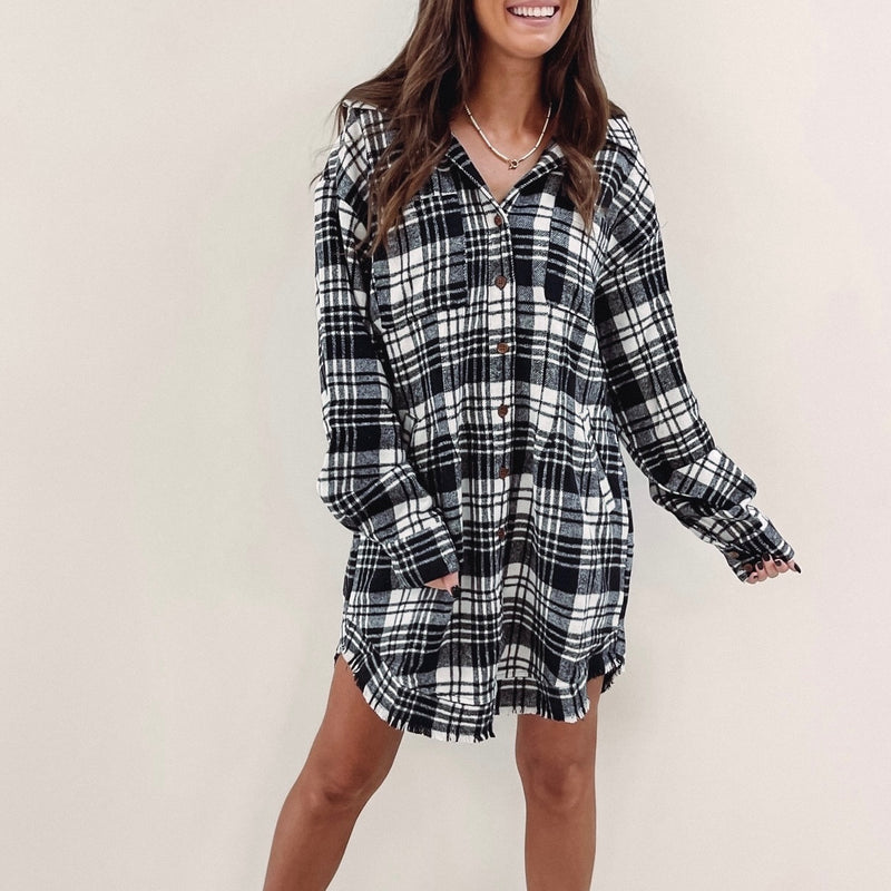 Briley Flannel Dress