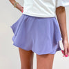 Ruffled Skort - Lavender