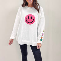 Happy Patch Sweater