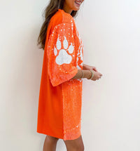 Tiger Sparkle Jersey - Clemson Orange