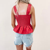 Reese Peplum Top