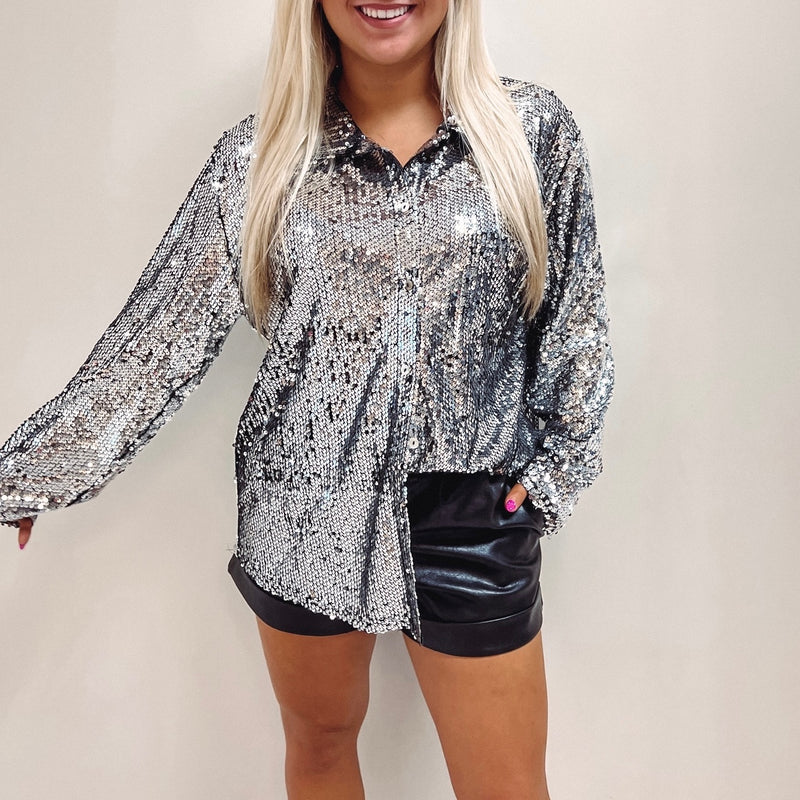 Sonya Sequin Shirt